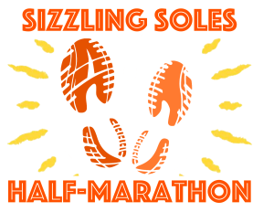 Sizzling Soles Half-marathon logo