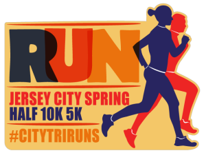 The Jersey City Spring Half Marathon, 10K, 5K logo