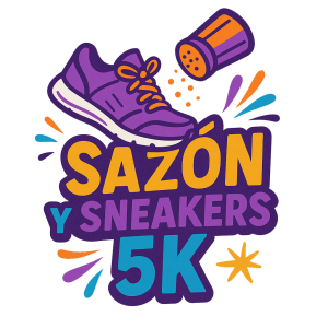 Sazón & Sneakers 5K logo