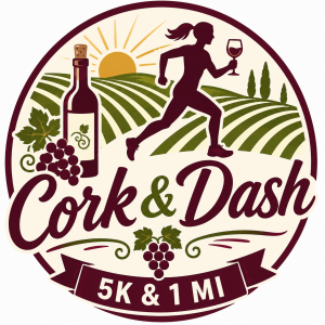 Cork & Dash 5K logo