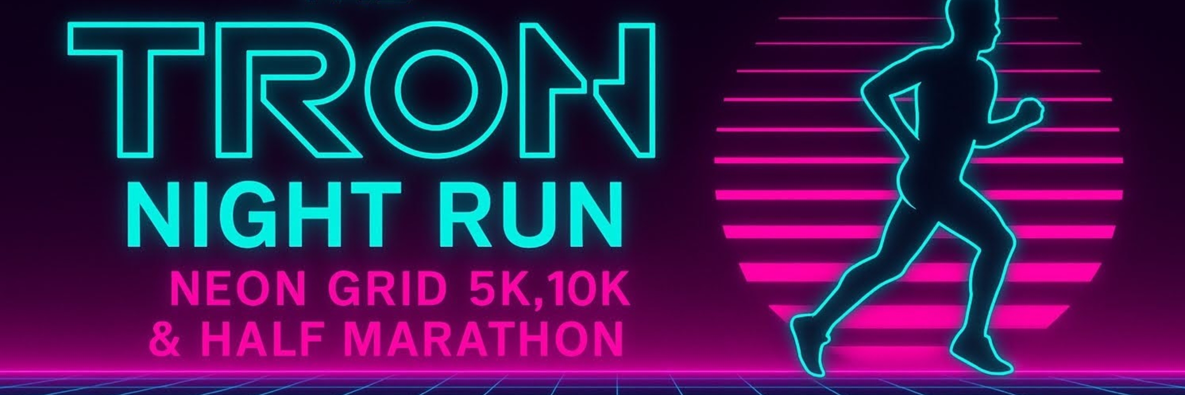 The TRON Night Run: Neon Grid 5K & 10K