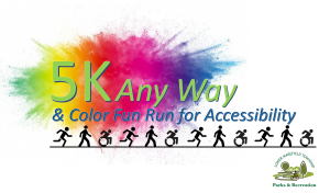 5K Any Way and Color Fun Run logo