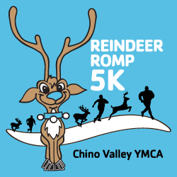 Chino Valley Ymca Reindeer Romp 5K logo