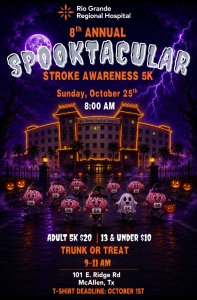 Rgrh Spooktacular Stroke Awareness 5K logo