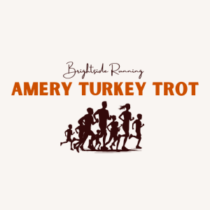 Amery Turkey Trot, presented by Brightside Running logo