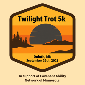 Twilight Trot and Sunset Stroll -- In Support of Covenant Ability Network of Minnesota logo