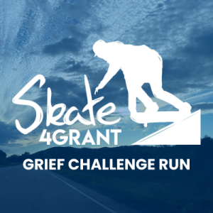Skate4Grant's Grief Challenge Run logo