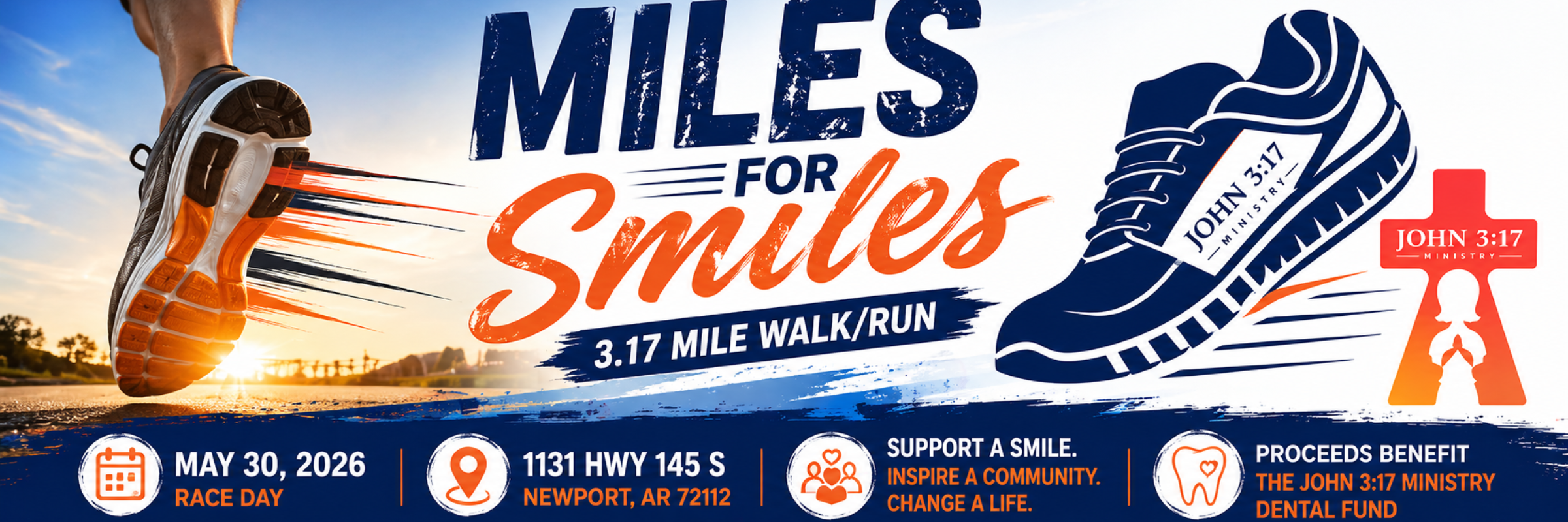 John 3:17 Miles for Smiles Run