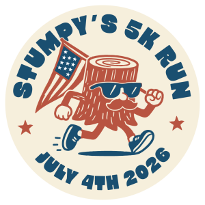Stumpy's 5k Run and 1 Mile Fun Run/Walk logo