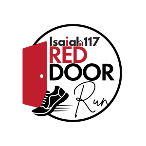 Isaiah 117 Red Door Run - Blount County logo