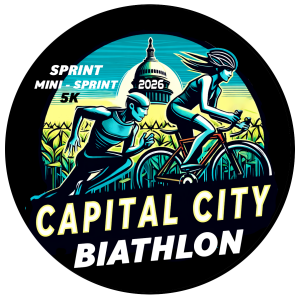 Capital City Biathlon & 5K logo