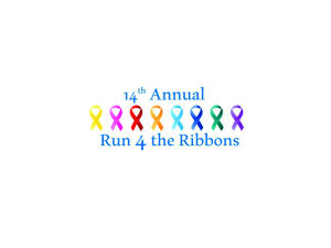 Run For The Ribbons 5K/1 mile - 7:30am 2/8/26 logo