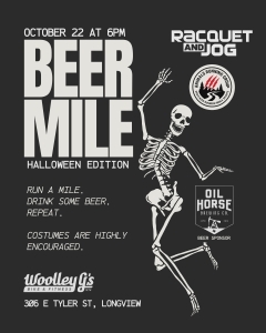 Beer Mile - Halloween Edition logo