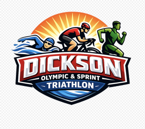 Dickson Olympic and Sprint Triathlon logo