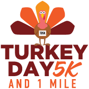 =PR= Races - Turkey Day 5K & 1 Mile logo