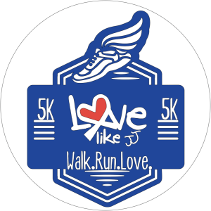 LOVE like JJ 5K logo