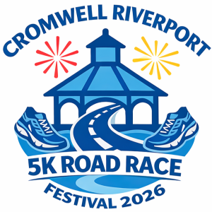 Cromwell Riverport 5k logo