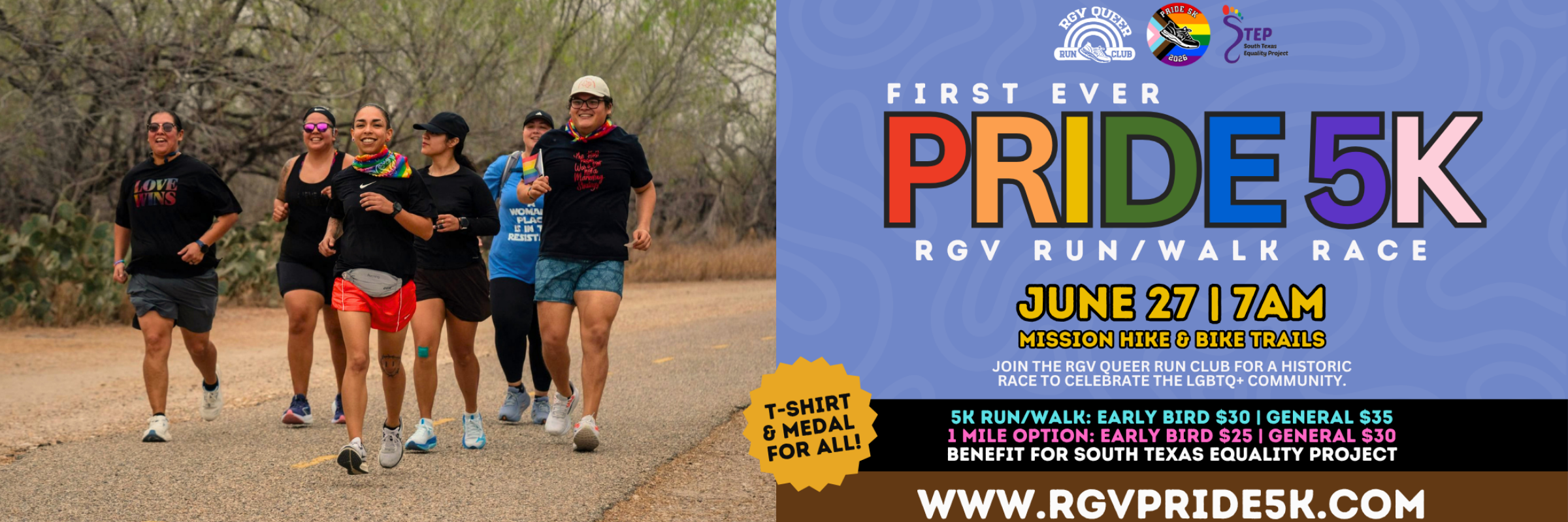 Pride 5k in the Rio Grande Valley
