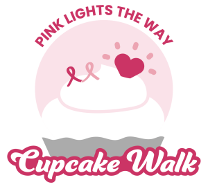 Pink Lights the Way Cupcake Walk logo