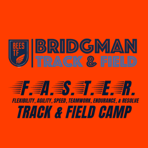 Bridgman Track & Field F.A.S.T.E.R. Track Camp logo