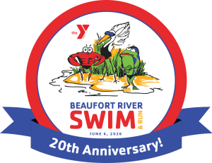 The 20th Annual Beaufort River Swim and 5K Run logo
