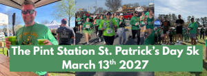 The Pint Station St Patrick’s Day 5k 9th ANNUAL logo