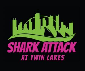 Shark Attack at Twin Lakes logo