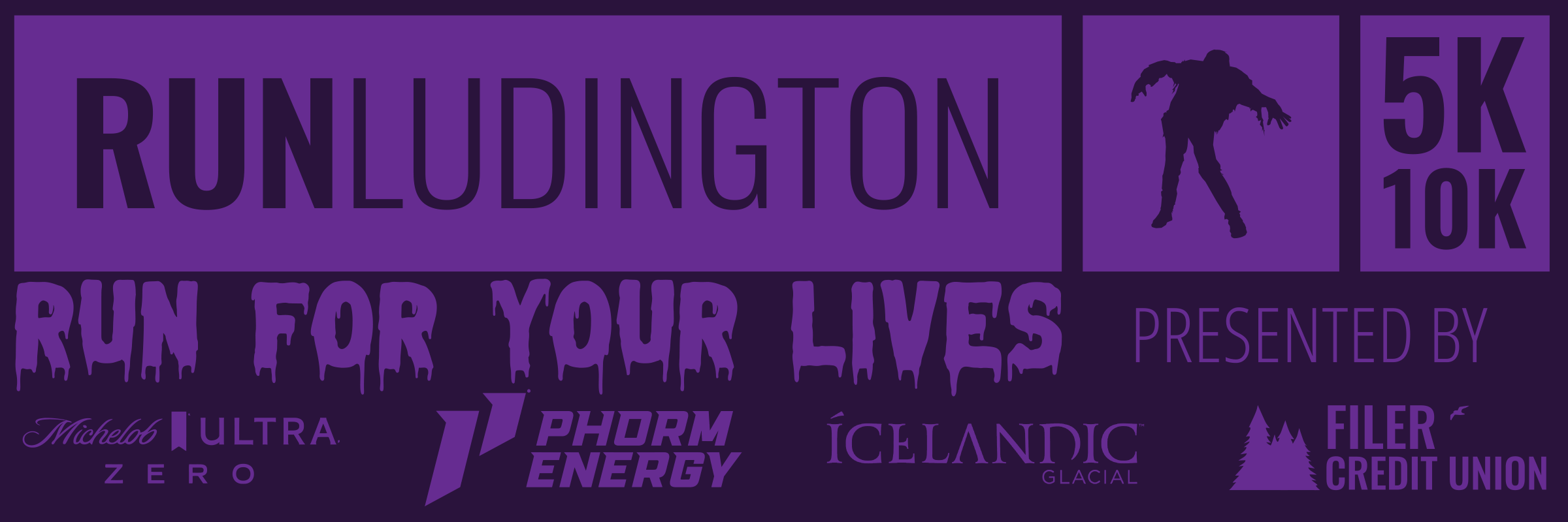 2026 RUNLUDINGTON Run For Your Lives 5k/10k