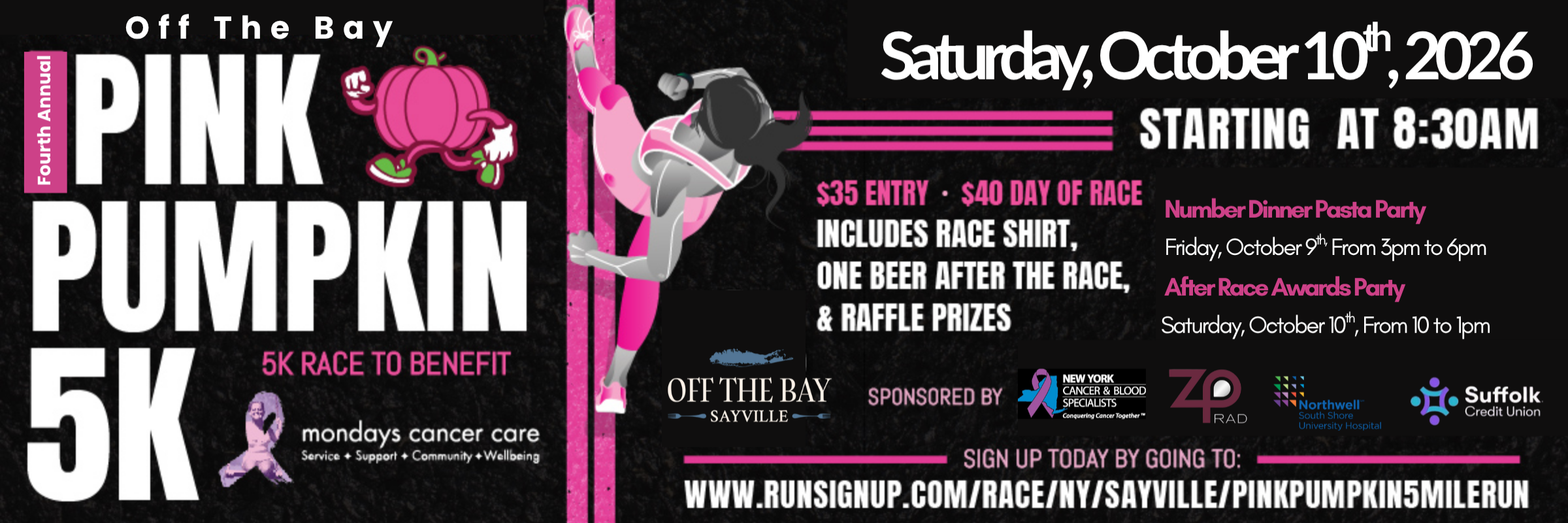 4th Annual Pink Pumpkin 5k Run & Walk