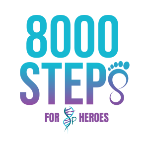 8000 Steps for 8p logo
