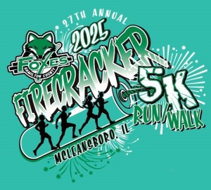 28th Annual Firecracker 5k logo