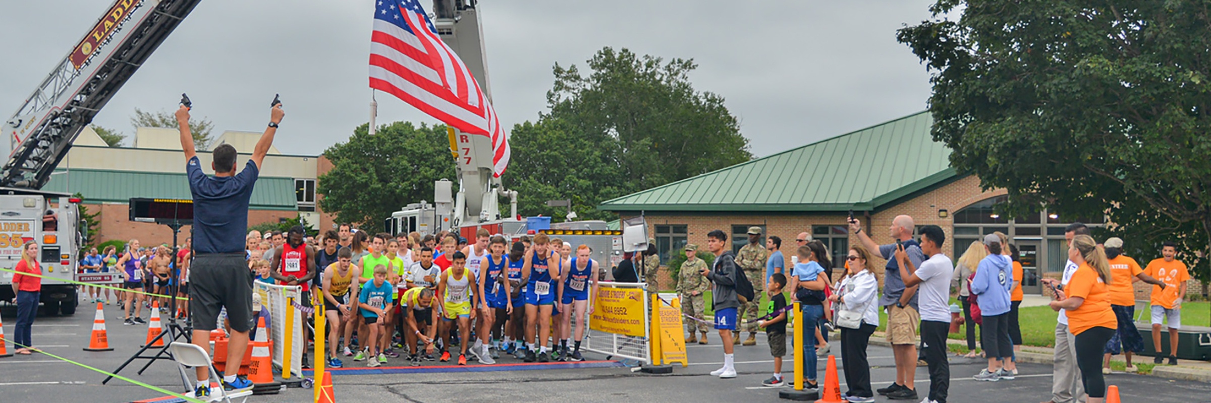 13th Annual Delaware Tech Run, White, & Blue 5k Run/1-mi Walk