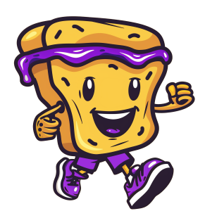 Peanut Butter Jelly Jog 5k logo