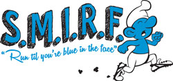 GWTC Youth Runners & Striders, including SMIRFs logo