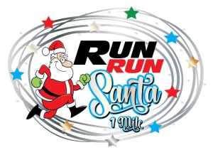 Run Run Santa 1 Mile logo