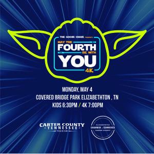May the Fourth Be With You 4k logo