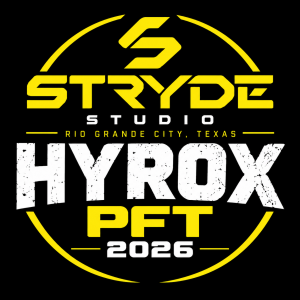 Stryde Hyrox Pft logo