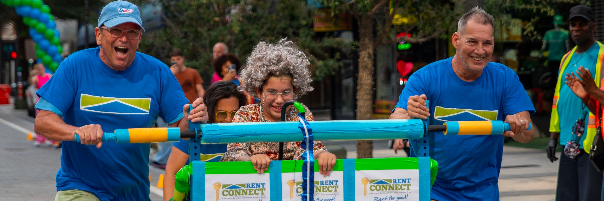 Miami-Dade County Homeless Trust Sprint for Seniors Bed Race