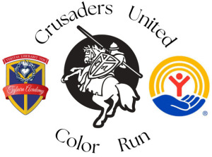 Crusaders United Color Run logo