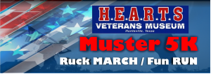 Hearts Veterans 5K Ruck March / Fun Run logo