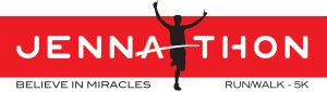 Jennathon 5K and 1 Mile Run/Walk logo