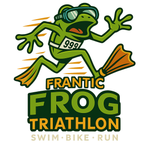 Frantic Frog Fall Sprint Triathlon and 5k logo