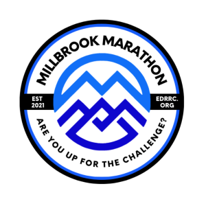 Millbrook Marathon presented by the EDRRC logo