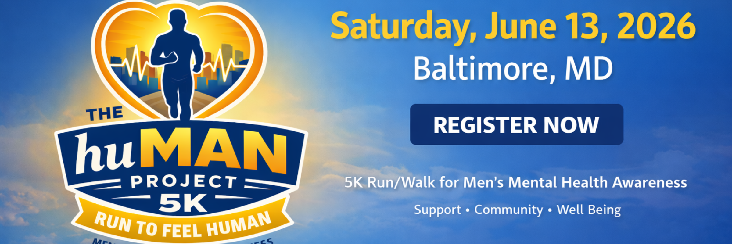 THE huMAN 5K “Run to Feel Human.”