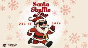 Santa Shuffle & Shop logo
