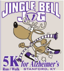 Stanford Jingle Bell Jog 5K Run/Walk for Alzheimer's logo