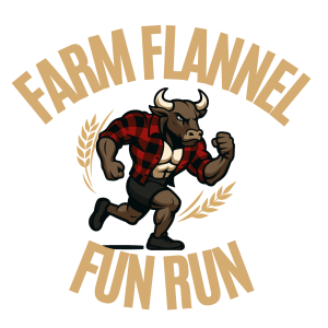 The Farm Flannel Fun Run logo