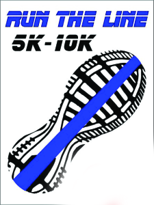 Run the Line 5k 10k logo