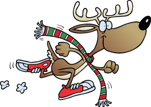 Lake Jovita 5K Reindeer Run logo
