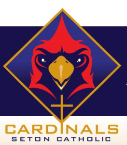 Seton Flying Cardinal 5k logo